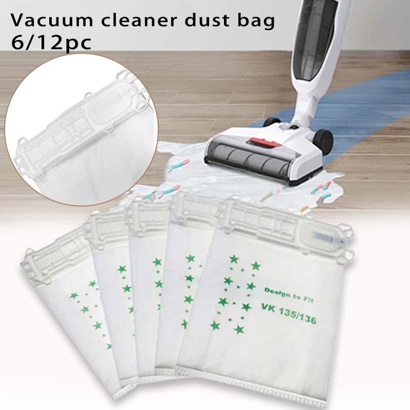 Kantong Debu Vacuum Cleaner Untuk Vorwerk Vk135 Vk136 Vorwerk Kantong Penyedot Debu