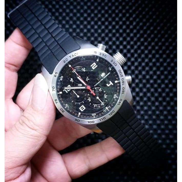 Jam Tangan Porsche Design P6620 Super Silver / Jam Tangan Pria Analog