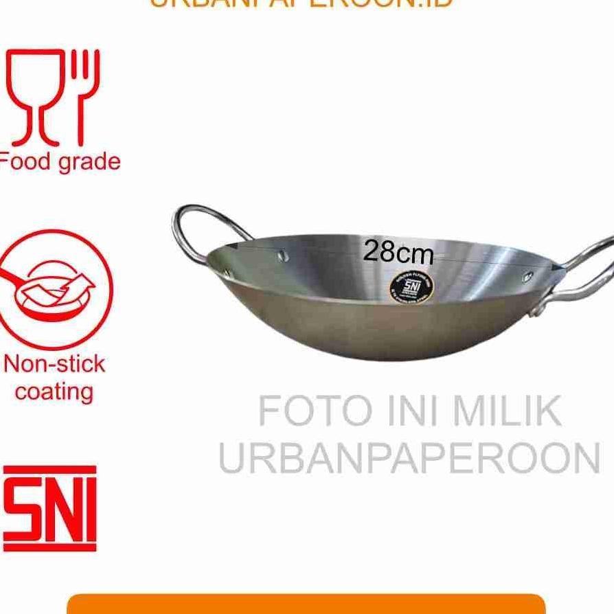 Wajan Golden Flying Fish Harden Stainless Steel