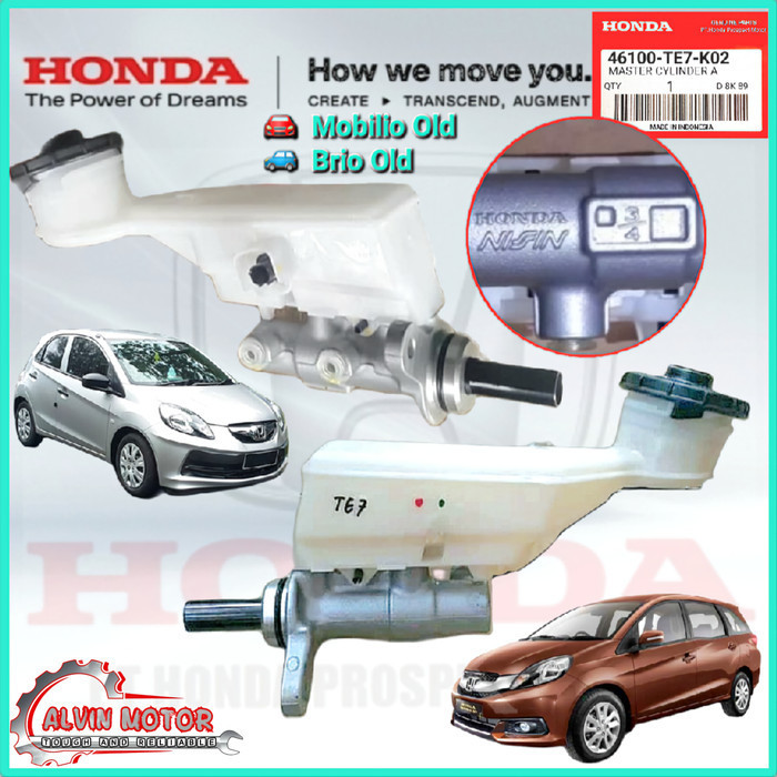 MASTER REM ATAS OR B/M ASSY HONDA MOBILIO & BRIO ORI