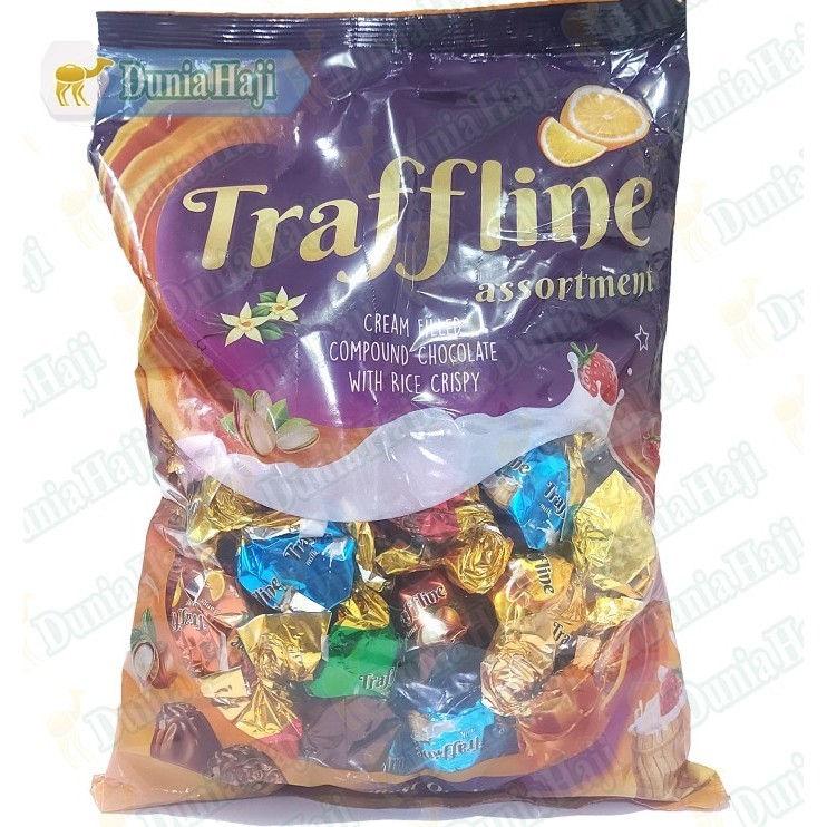 

Ready Coklat Arab Truffline 1KG Traffline Turki With Rice Crispy Cokelat