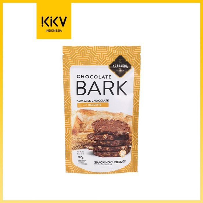 

Ready KKV KRAKAKOA Bark Milk Chocolate With Baguette Seed&Grain 100g