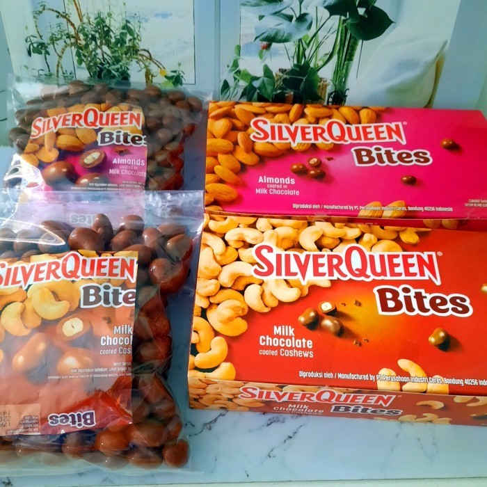 

Ready 500 Coklat Silverqueen Bite kiloan murah 500 gram Silverqueen Bite