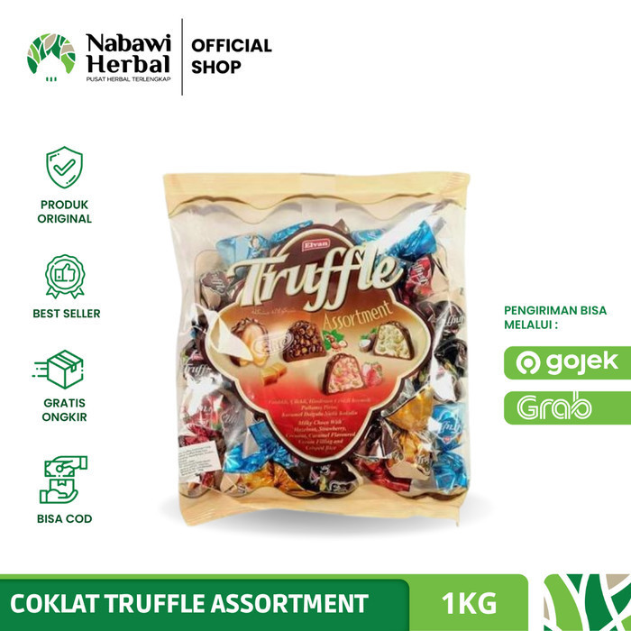 

Ready ELVAN - Coklat Truffle Assortment Chocolate Turki 1kg