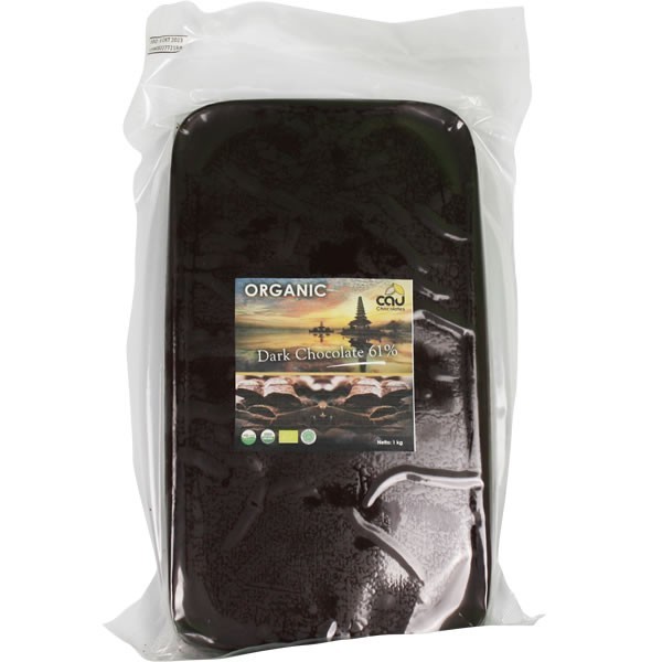

Ready Cau Chocolates - Organic Dark Chocolate Couverture 1 KG (DCC 1 kg)
