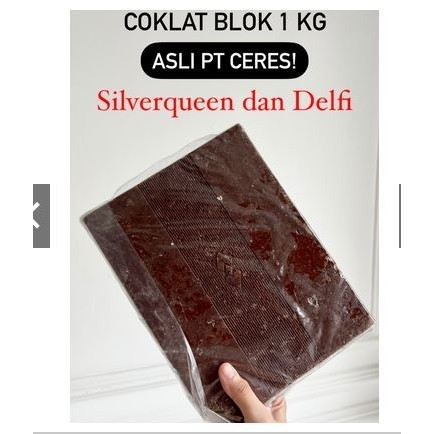

Ready SilverQueen Blok 1kg atau Delfi Blok 1kg asli PT. Ceres / Hasil Blend