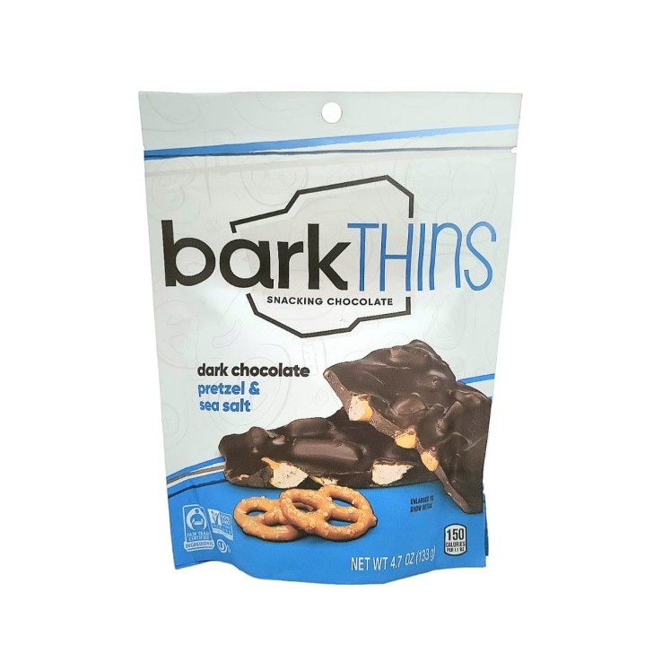 

Ready barkTHINS Dark Chocolate Pretzel & Sea Salt Snacking Chocolate