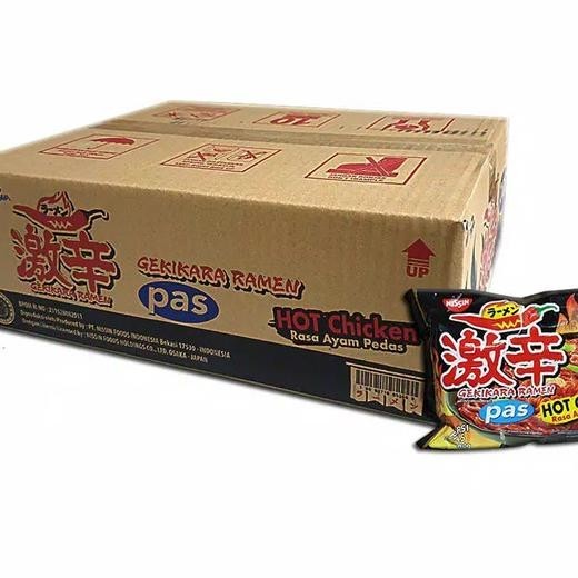 

Nissin Gekikara Ramen Pas Rasa Ayam Pedas Samyang 80G 1 Dus Isi 30 Pcs