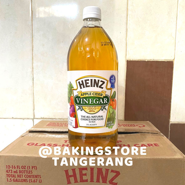 

Sale Heinz Apple Cider Vinegar - Cuka Apel Heinz 946 Ml