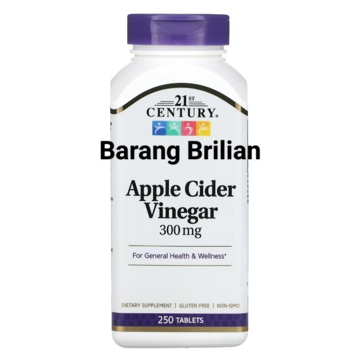 

Sale 21St Century Apple Cider Vinegar 300 Mg 250 Tablets