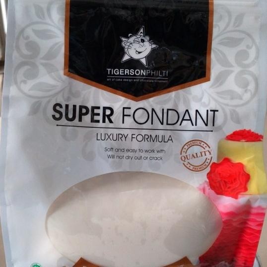 

Tigerson Fondant Putih 1Kg, Pelapis Kue, Cake Decor & Hias