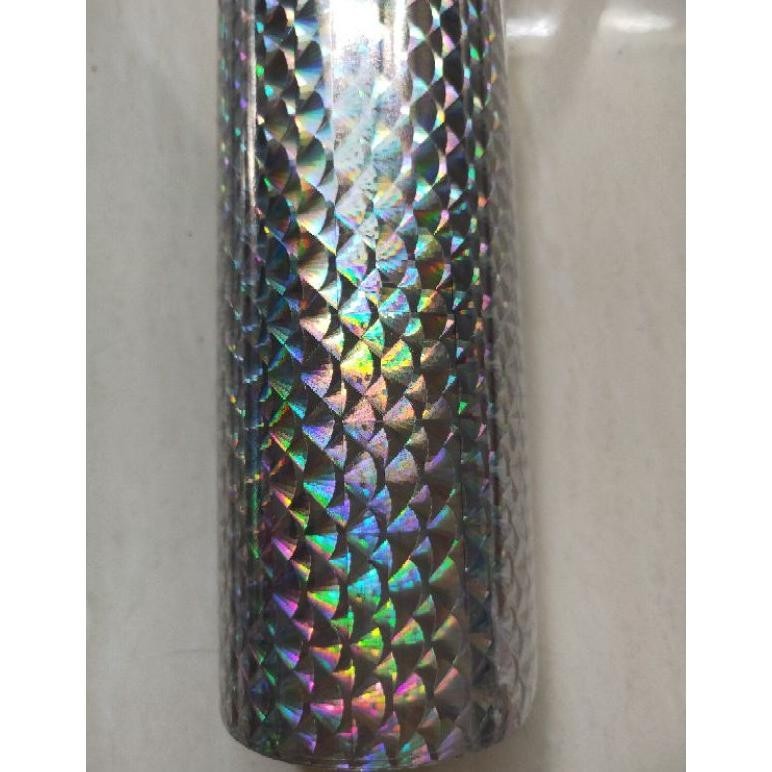 

TGH Stiker Hologram 3D Motif Sisik Ikan Ukuran 61cm x 100cm TERLARIS