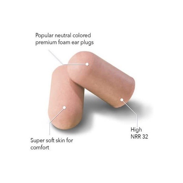 Hearos Ultimate Softness Series Ear Plugs Nrr 32Db 14-Pair Brown !! Ready