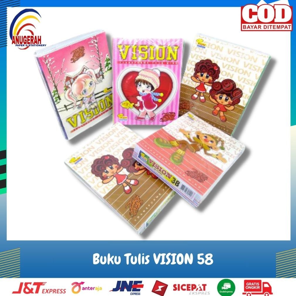 

Murah Buku Tulis Vision 58 Murah (Pak) Viral