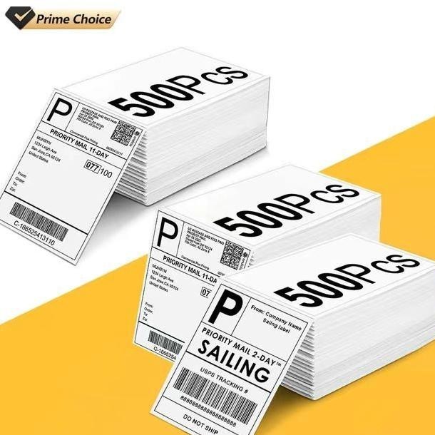 

Murah Kertas Thermal Label Lipat Barcode 100X150 A6 Isi 500 Pcs Gratis Ongkir