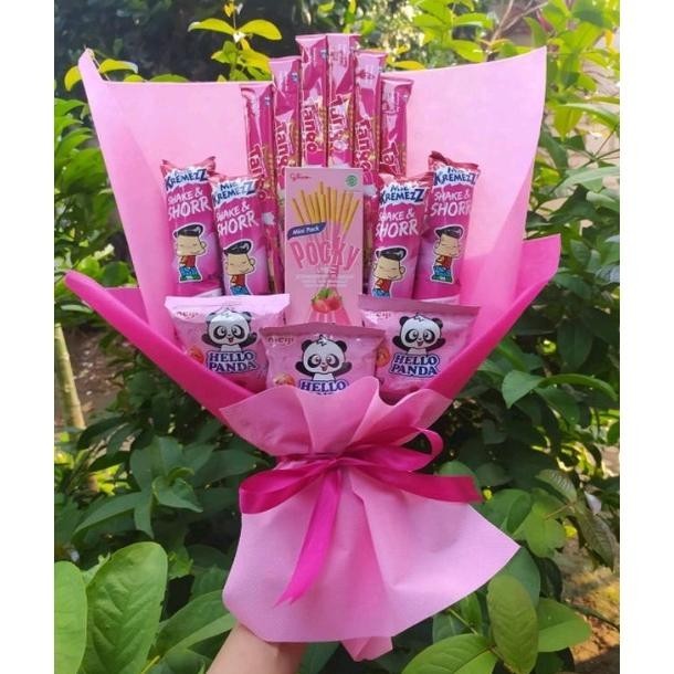 

Diskon (S) Buket Serba Pink Cantik Pocky 1/Paket/Bingkisan Snack Ulang Tahun/Ultah/ Wisuda/Kado/Hadiah Pacar/Sahabat/Sidang Skripsi/Seminar/Santunan Anak Yatim BisaCod