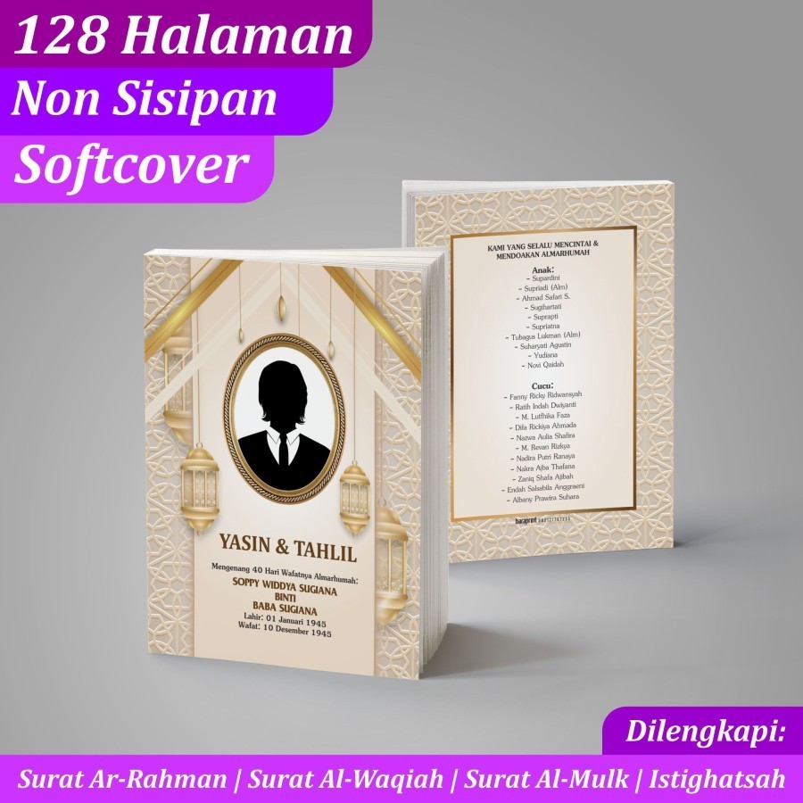 Cetak Buku Yasin Murah LS 14
