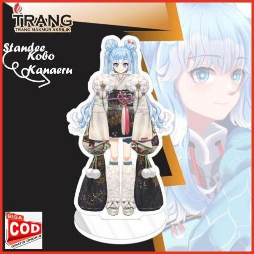 Promo Hemat Standee Figure Akrilik Kobo Kanaeru Hololive / Standing Action Figure Acrylic Kobo Kanae