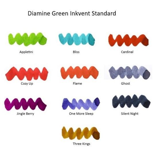 

Diamine Inkvent Green Edition - Standard (50ml)