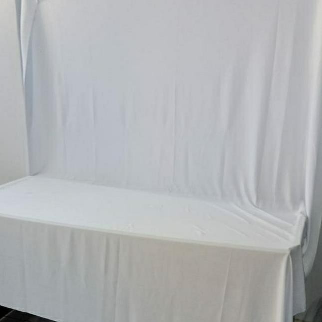 Background kain 3 x 2.5 meter PUTIH