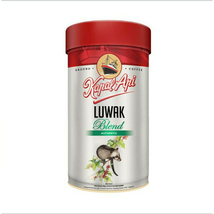 

Kopi Kapal Api Luwak Blend Bubuk 200 Gr