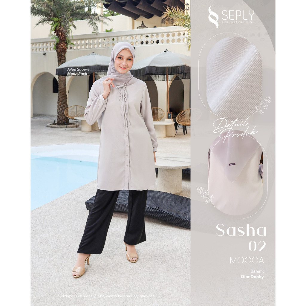 Tunik Sasha 02 By SEPLY / TUNIK WANITA / TUNIK KEKINIAN / ATASAN WANITA / ATASAN SEPLY