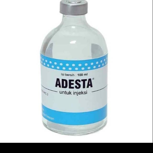 aquadest adesta 100ml cairan campuran obat vitamin vaksin aquadest Lampam ID