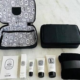 Diptyque 34 Boulevard Saint Germain EDT Qatar Airways Travel Set