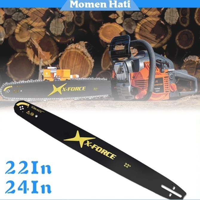 22in 24in Bar Chainsaw Maestro Bar Gergaji Mesin Guide Bar Chainsaw