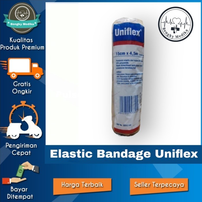 Perban Elastis Bandage 6Inc Elastis Bandage Uniflex 15Cm X 4,5M