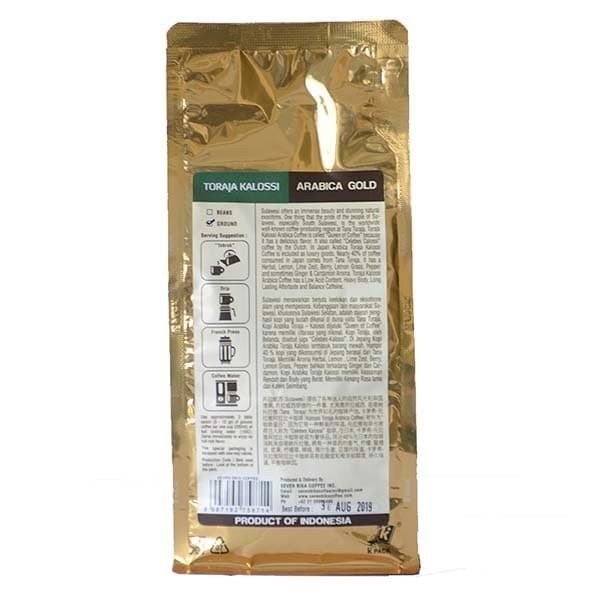 

Kopi Seven Bika Toraja Kalossi Arabica Gold 200 Gr (Kopi Bubuk)