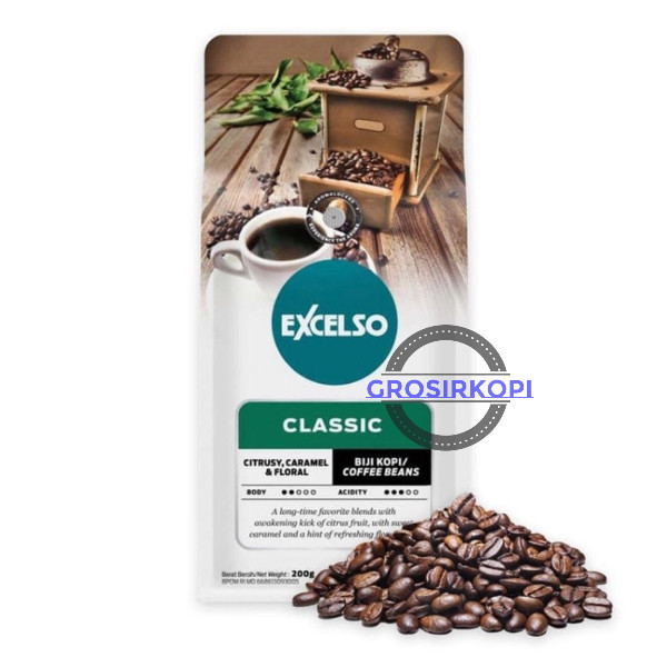 

Kopi Biji Classic Excelso 200 Gram