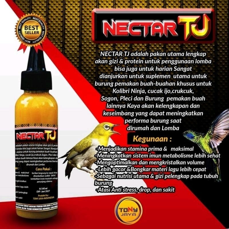 nektar gold nektar super minuman burung pleci sogon vitamin penggacor nektar tj nektar winner by bmw
