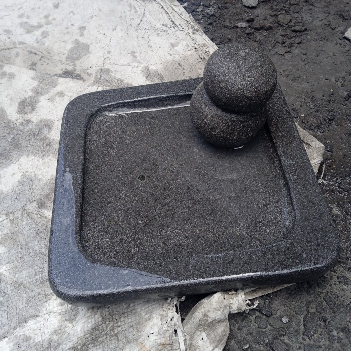 Dheao Cobek Kotak Batu Super