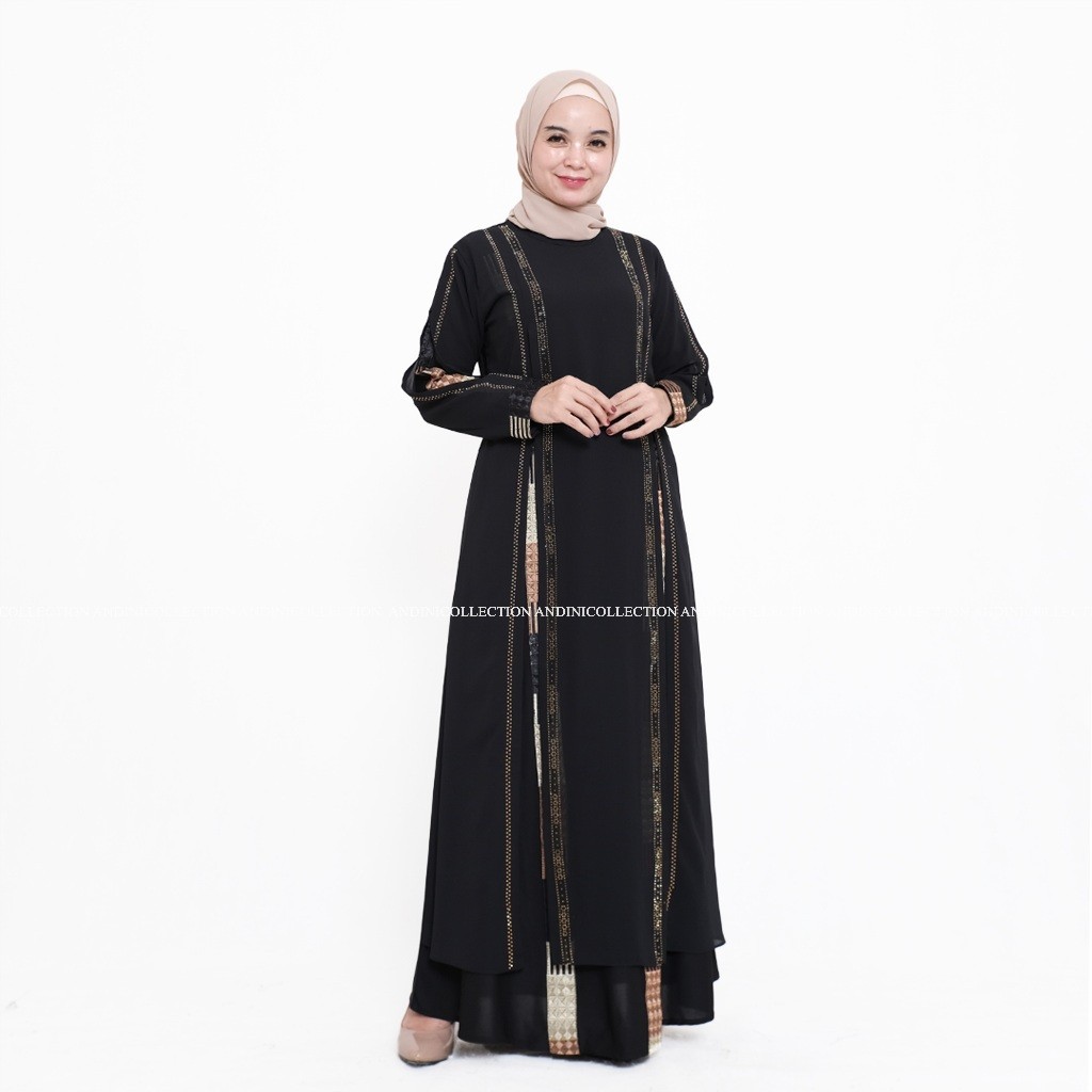 Gamis Wanita Terbaru 2024 Maxydres Abaya Maxy Dress Muslim Dres Kondangan Gams Bumil Busui Baju Paka