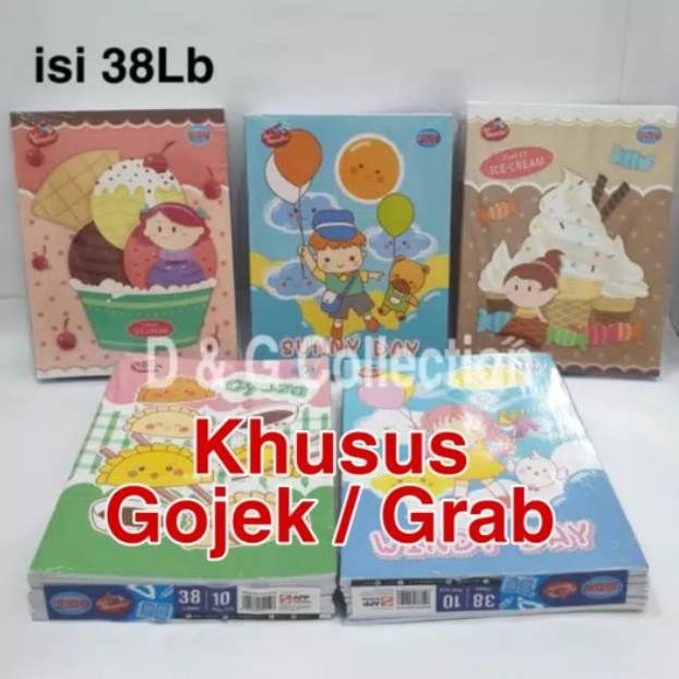 

BACK TO SCHOOL BUKU SIDU 38 LB 1 DUS ISI 32 PAK MURAH KHUSUS GOJEK / GRAB INSTANT