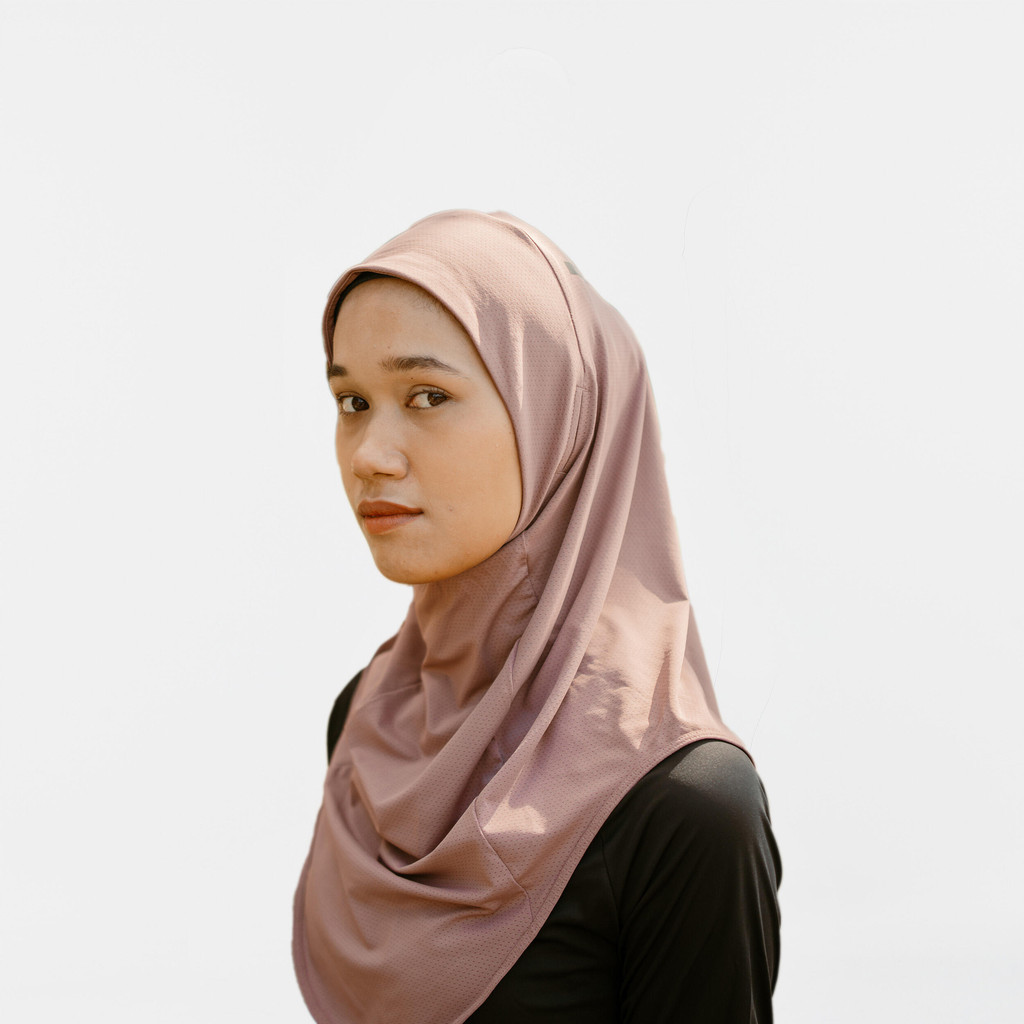 Decathlon Kiprun Hijab Olahraga V2 - Ungu - 8827466