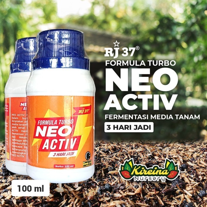 GRATIS ONGKIR RJ 37 Neo Activ 100 ml - Formula Turbo Fermentasi 3 Hari