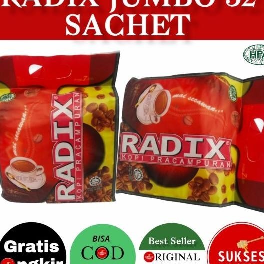 

Kopi Radix Jumbo Isi 32 Sachet