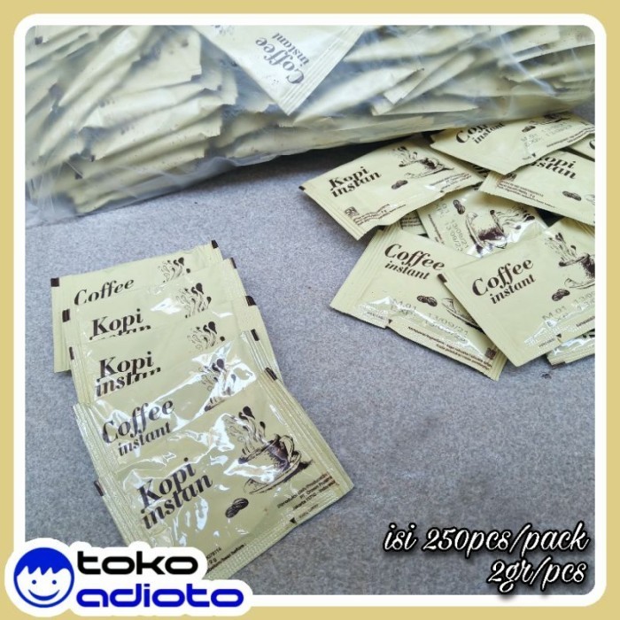 

Kopi Sachet Isi 250Pcs / Kopi Instan / Coffee Instant / Coffee Sachet