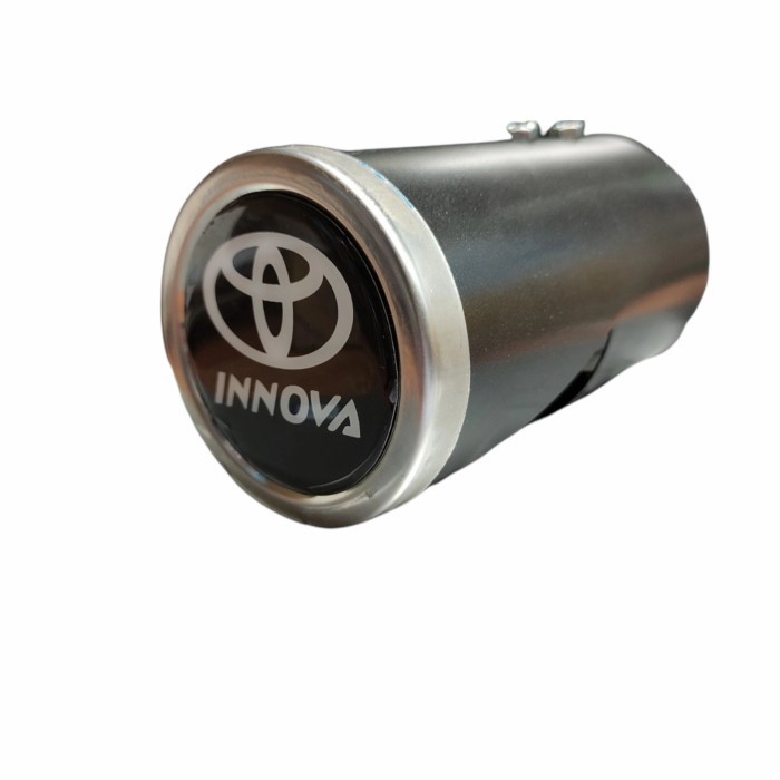 Muffler Cutter Toyota Innova Tutup Ujung Knalpot Hitam Variasi Mobil