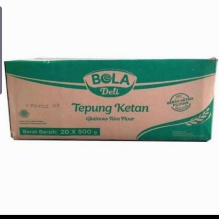 

Tepung Ketan Bola Dus Isi 500Gr X 20