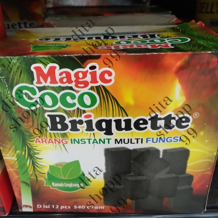 

Magic Coco Briquette 12pc 540grArang LL