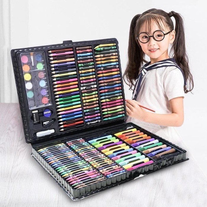 

pensil warna lengkap 168 piece