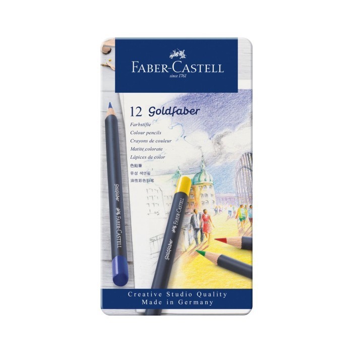 

Goldfaber Colour Pencils Set 12 Tin