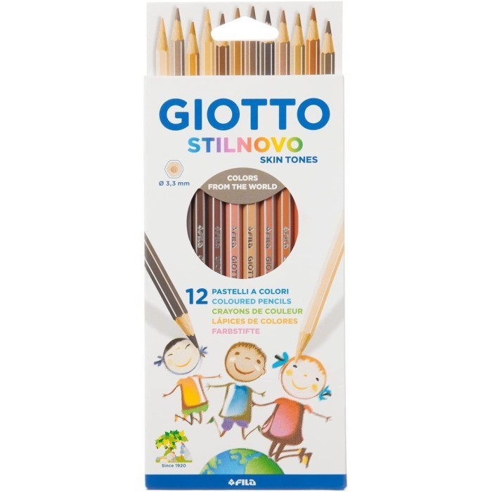 

PENSIL WARNA GIOTTO 257400 STILNOVO SKYTONE 12 CLR