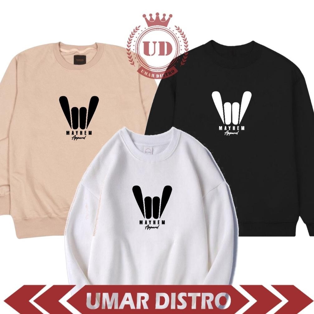 Terlaris Crewneck Mayhem Caldera Bali Premium