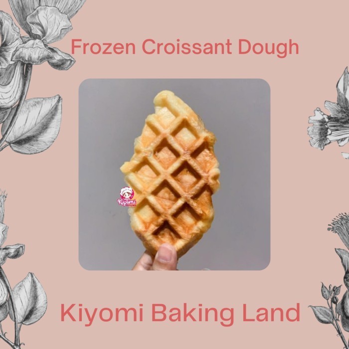 

FROZEN CROISSANT DOUGH @30 GRAM READY TO BAKE CROFFLE