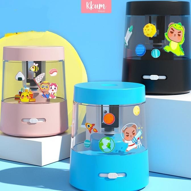 

Rautan pensil elektrik/ Electric sharpener cute/ Rautan pencilOtomatiS