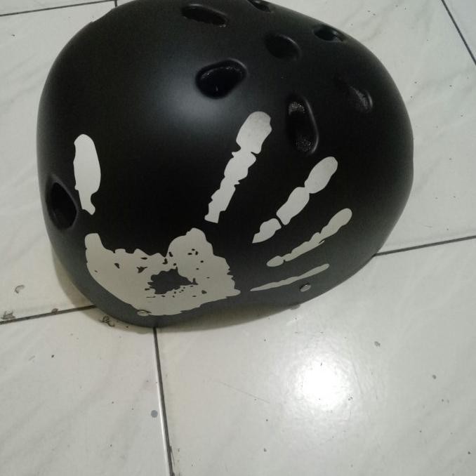 HELM SEPEDA DEWASA MOTIF JARI 5 UKURAN XXL DAN XL